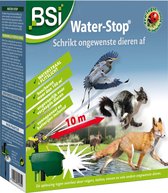 BSI - Water-Stop met Sprinkler Technologie en flitslicht - Beschermen van planten en tuin - Afweer van ongewenste dieren in de tuin - 1 stuk beschermt tot 200 m²