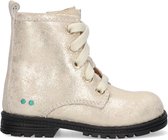 BunniesJR 223787-994 Meisjes Biker Boots - Goud - Suède - Veters