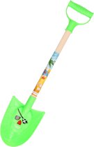 Summerplay Speelgoed piraten schep - voor kinderen - punt - kunststof - groen - 49 cm