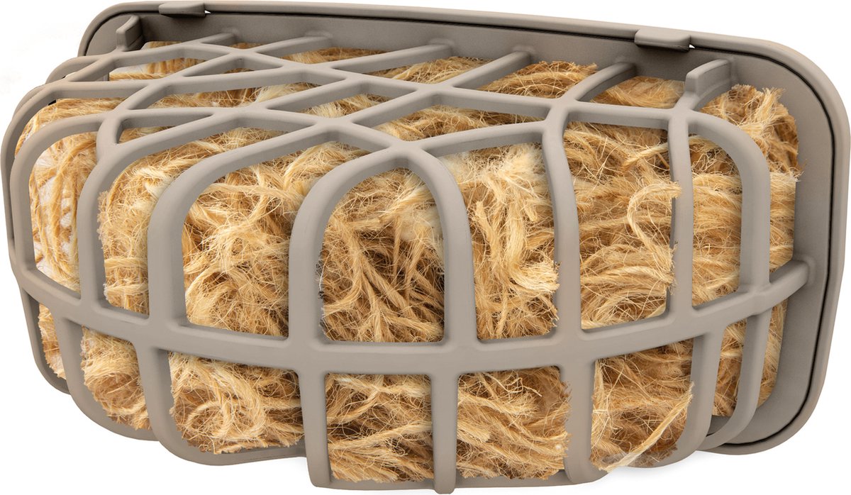 Nestmateriaal vogels in kunststof houder 7,5 cm – zacht nestmateriaal voor kanaries, tropische en Europese vinken - Afbeelding 5