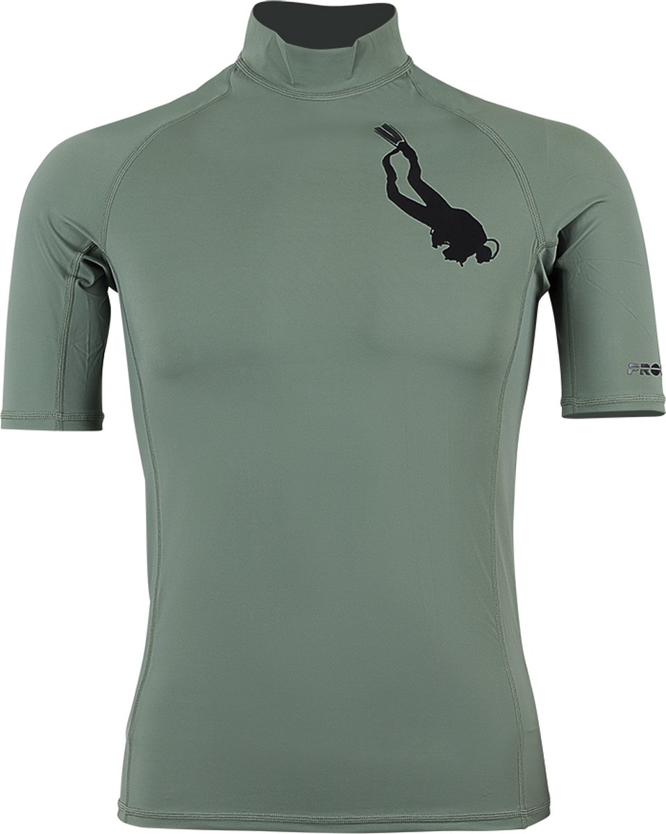 Procean UV-werend lycra shirt | Heren | Diver | groen | maat S