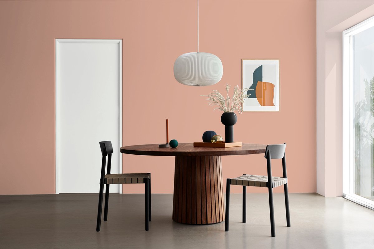 Histor MY Color Muurverf Sombrero Tan - Extra Mat – Reinigbaar en Geurarm – Extra Dekkend en Vochtregulerend – Voor Binnen – 1L - Beige — afbeelding 4