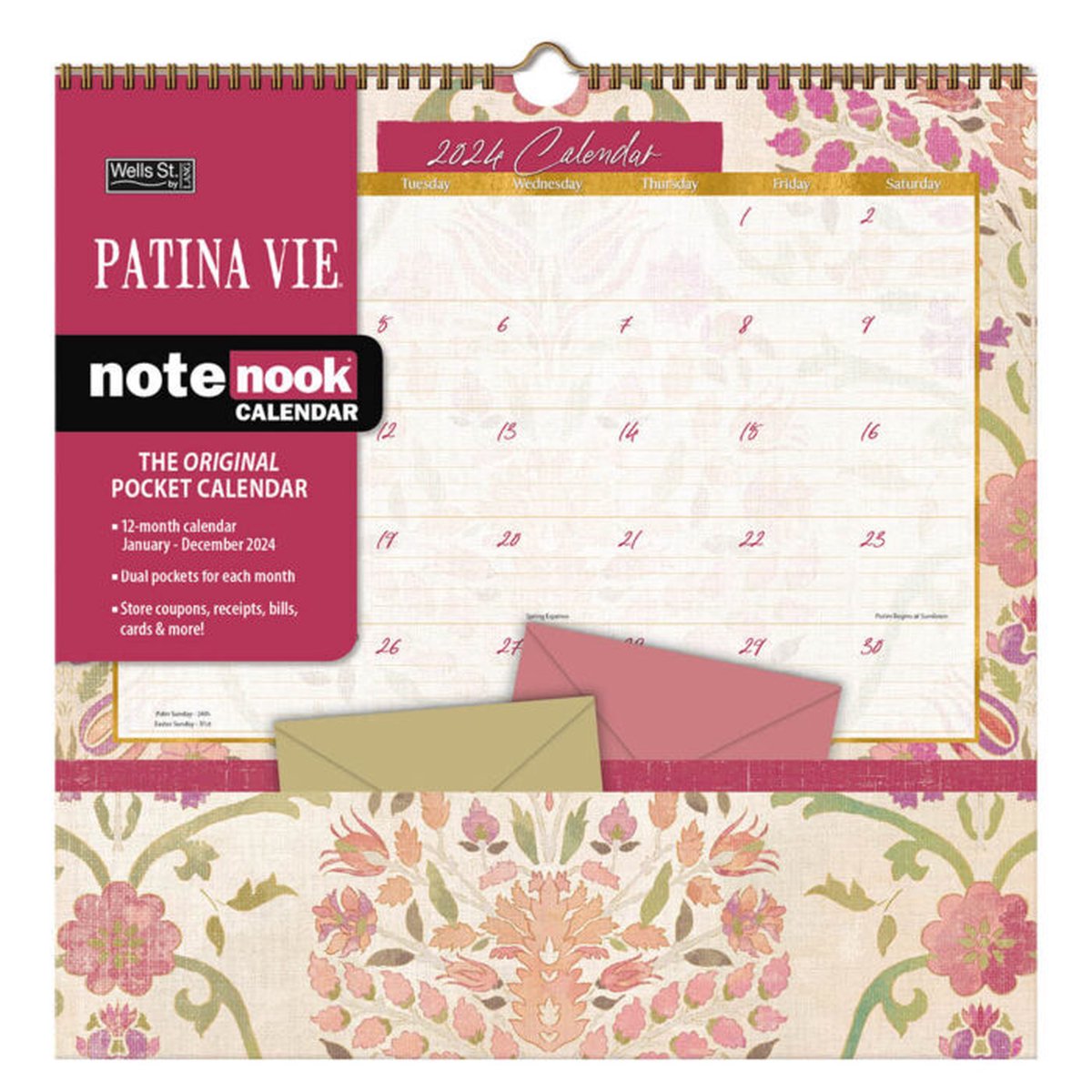 Patina Vie Pocket Note Nook Kalender 2024