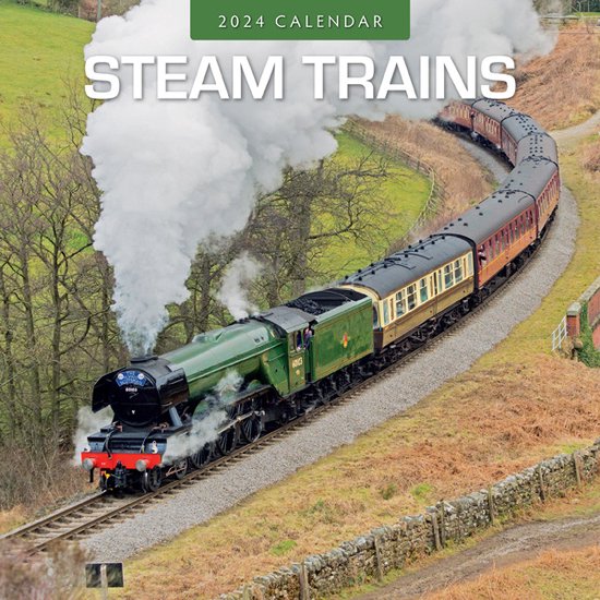 Steam Trains (Stoomtreinen) Kalender 2024 bol