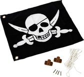 AXI Drapeau Pirate - Accessoire Maison Enfant / Aire de Jeux