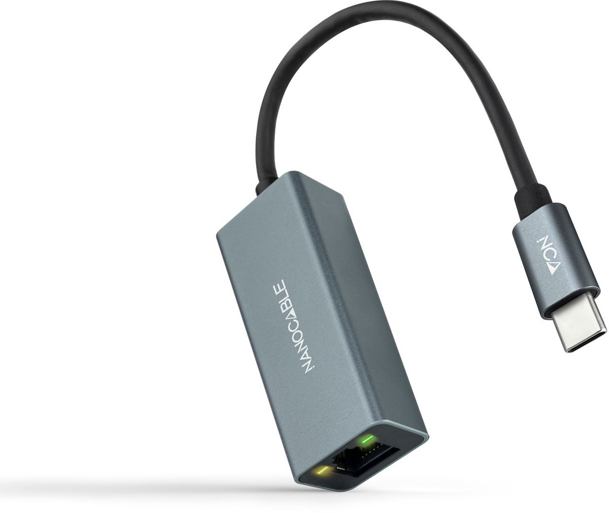 USB C to RJ45 Network Adapter NANOCABLE 10.03.0406