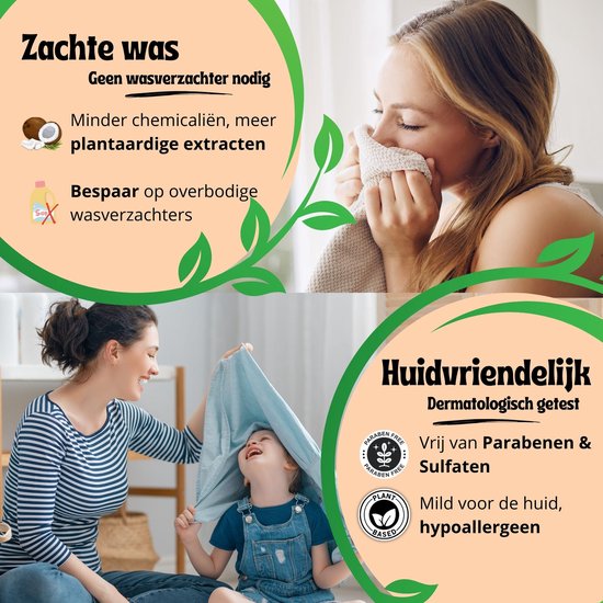 BambiClean Wash Strips Spring Dream - 120 lavages - Lingettes détergentes écologiques - Bandes détergentes