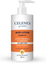 Celenes by Sweden Sea Buckthorn Body Lotion - Body lotion - Vette & Gemengde Huid - 200ml