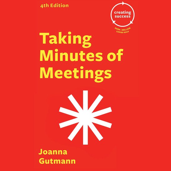 Taking Minutes of Meetings - cover
