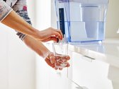 Waterfilter, Waterdispenser, NSF-gecertificeerd om Lood en Andere Zware Metalen te Verminderen, Wit en Blauw