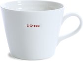 Keith Brymer Jones Bucket mug - Beker - 350ml - I love you -