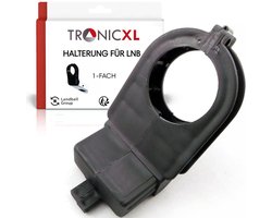 TronicXL Houder voor Single LNB,LNC, LMB Feed Adapter - DVB-S2 DVBS2 TV - geschikt voor SAB, Triax, Gibertini - SAT Antenne satelliet - schaal bevestiging