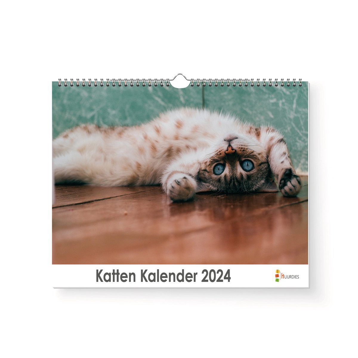 Schattige Katten Wandkalender 2026 - Maandkalender Met Notitieruimte Voor Gezin, Kantoor En Thuisorganisatie
