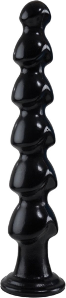 Goedkoopste WAD - 2XL Globemaster II - XXL Anaal Dildo - 59 cm - Zwart