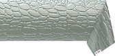 Raved Tafelzeil Leather Look Croco  140 cm x  300 cm - Beige - PVC - Afwasbaar