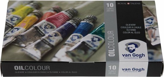 Peinture à l'huile Van Gogh 10 tubes 20ml