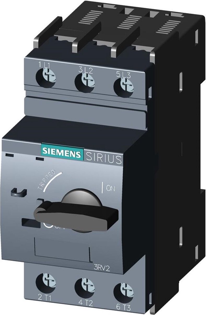 Siemens S00 voor transformatorbeveiliging A-ausl. 1,8-2,5A N-ausl. 52A (3RV24111CA10)