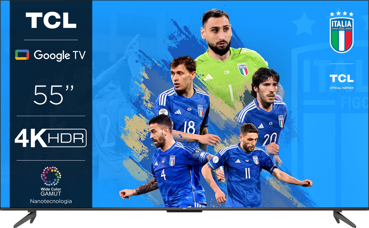 TCL 55P735 55 INCH 4K ULTRA HD SMART TV BENELUX MODEL - TCL - €349,00