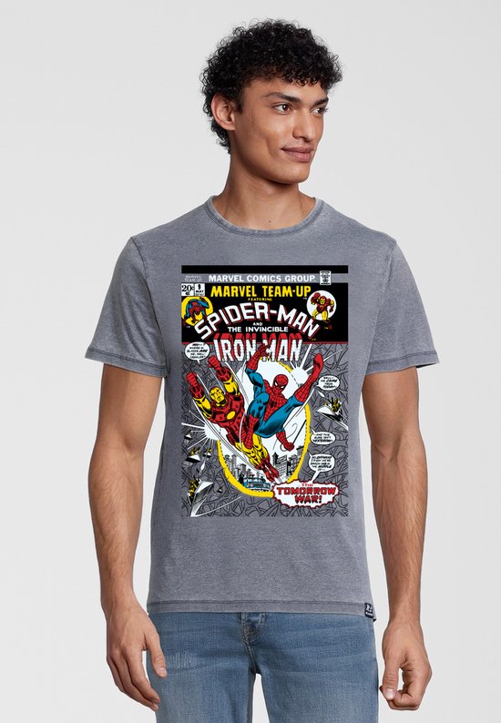 T-shirt Marvel Team Up récupéré