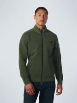 No Excess Pull Homme Avec Fermeture Éclair Vert Foncé XL