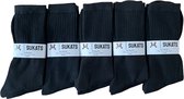 Sukats - The Sporter - Chaussettes de sport - Plusieurs tailles - Taille 39-42 - 6 paires - Zwart - Multifonctionnel