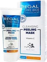 Regal Pre Bio Reinigend peeling gezichtsmasker voor alle huidtypes met yoghurt complex - vitamine C, 75 ml