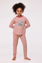 Pyjama Woody filles - dinde - à rayures - 232-10-PZG-Z/920 - taille 176