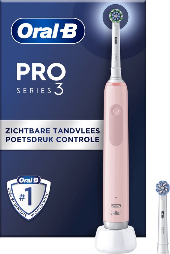 Oral-B Pro Series 3 - Roze - Elektrische Tandenborstel - Oral B