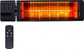 Infrarood warmtestraler 2500W met amber lamp MW Tools