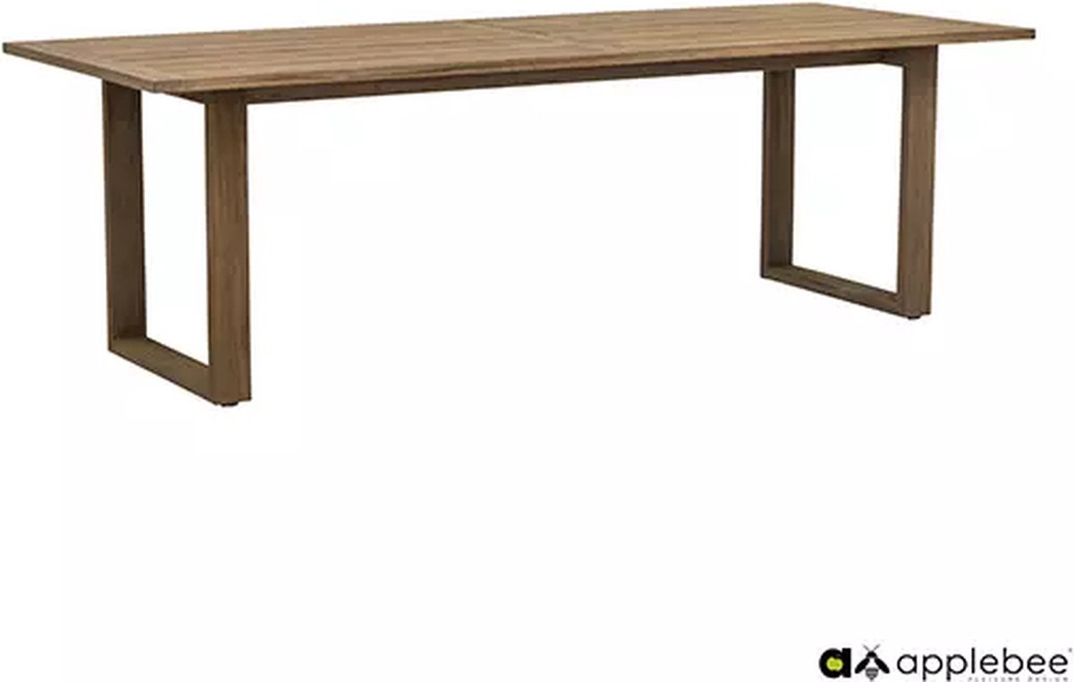 Apple Bee | Tuintafel Antigua 240 x 95 cm | Coastal Teak