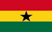 CHPN - Vlag - Vlag van Ghana - Ghanaanse Vlag - 90/150cm - Accra - Afrikaanse vlag - Ghana flag - One size