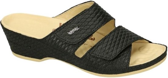 Vital -Dames - zwart - slippers & muiltjes - maat 41