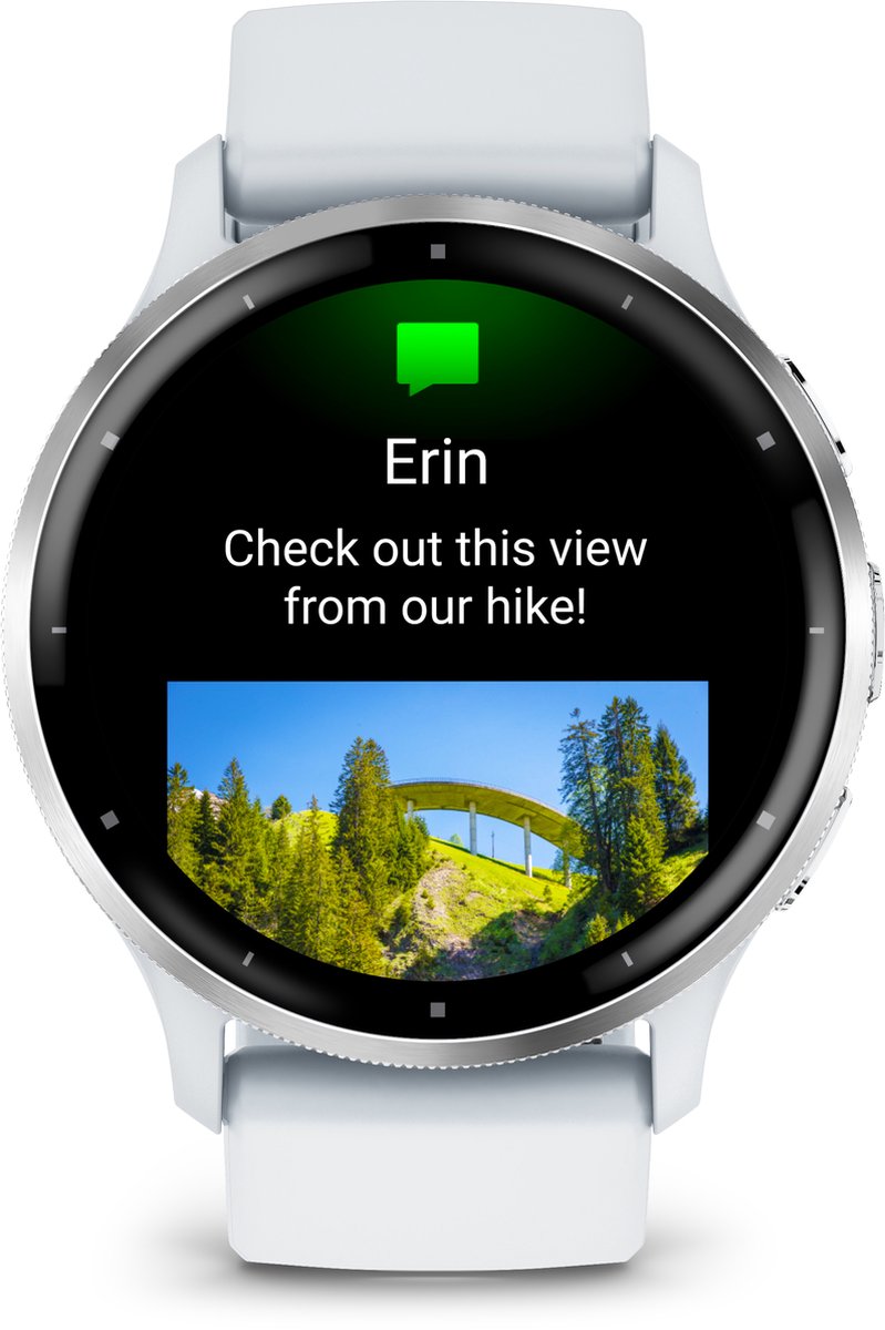 Afbeelding 3 van Garmin Venu 3 - Smartwatch - Sporthorloge - AMOLED-Scherm - 14 dagen batterij - Spraakassistent - Muziek - Garmin Pay- Slaapcoaching - Whitestone