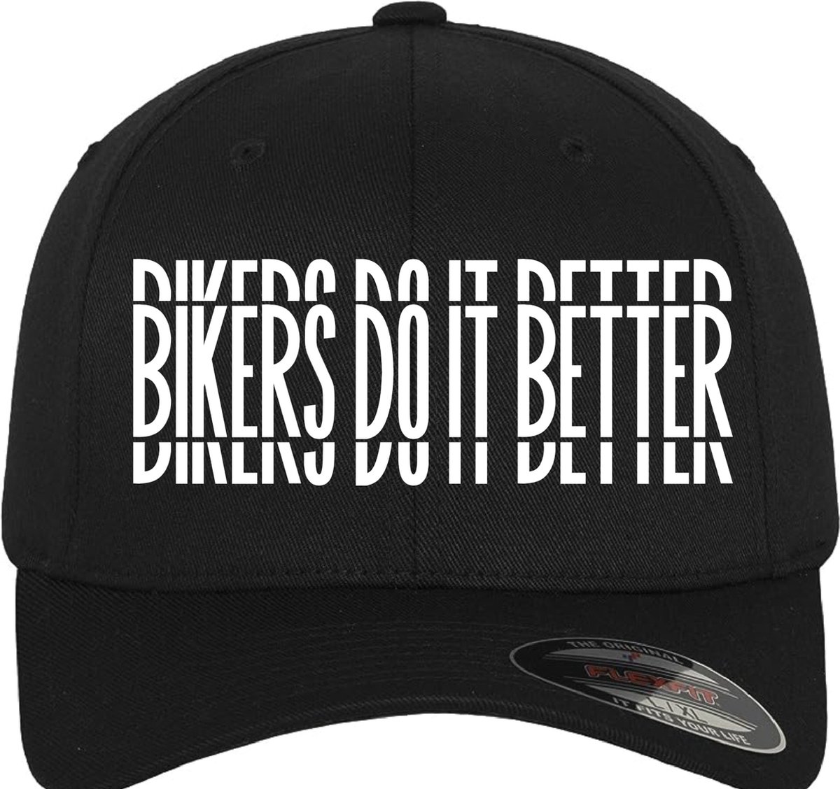 RIDE CODE Bikers Do It Better - Pet - Baseball cap - Zwart