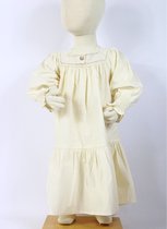 Robe Fille - Robe Dentelle - Dentelle - Vêtements enfants - Vêtements pour enfants - Taille 104 - Wit - Détail