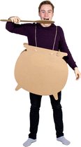 Kartonnen Heksenketel verkleedkleding - Cadeau van Duurzaam Karton - KarTent
