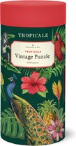 Vintage Puzzel Tropicale - 1000 stukjes - Cavallini & Co - Legpuzzel - Puzzle