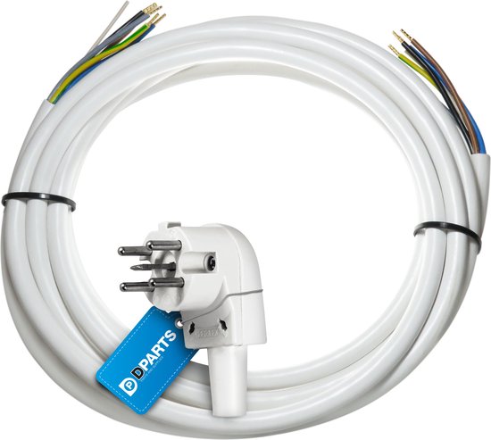 Câble de connexion périlex Dparts - 5 mètres - 5x2,50 mm - convient pour 2  phases et 3... | bol
