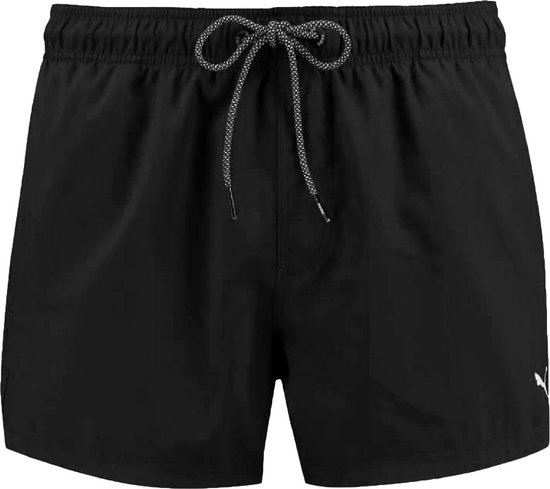 PUMA Swim Korte Short Heren Zwembroek - zwart - Maat S