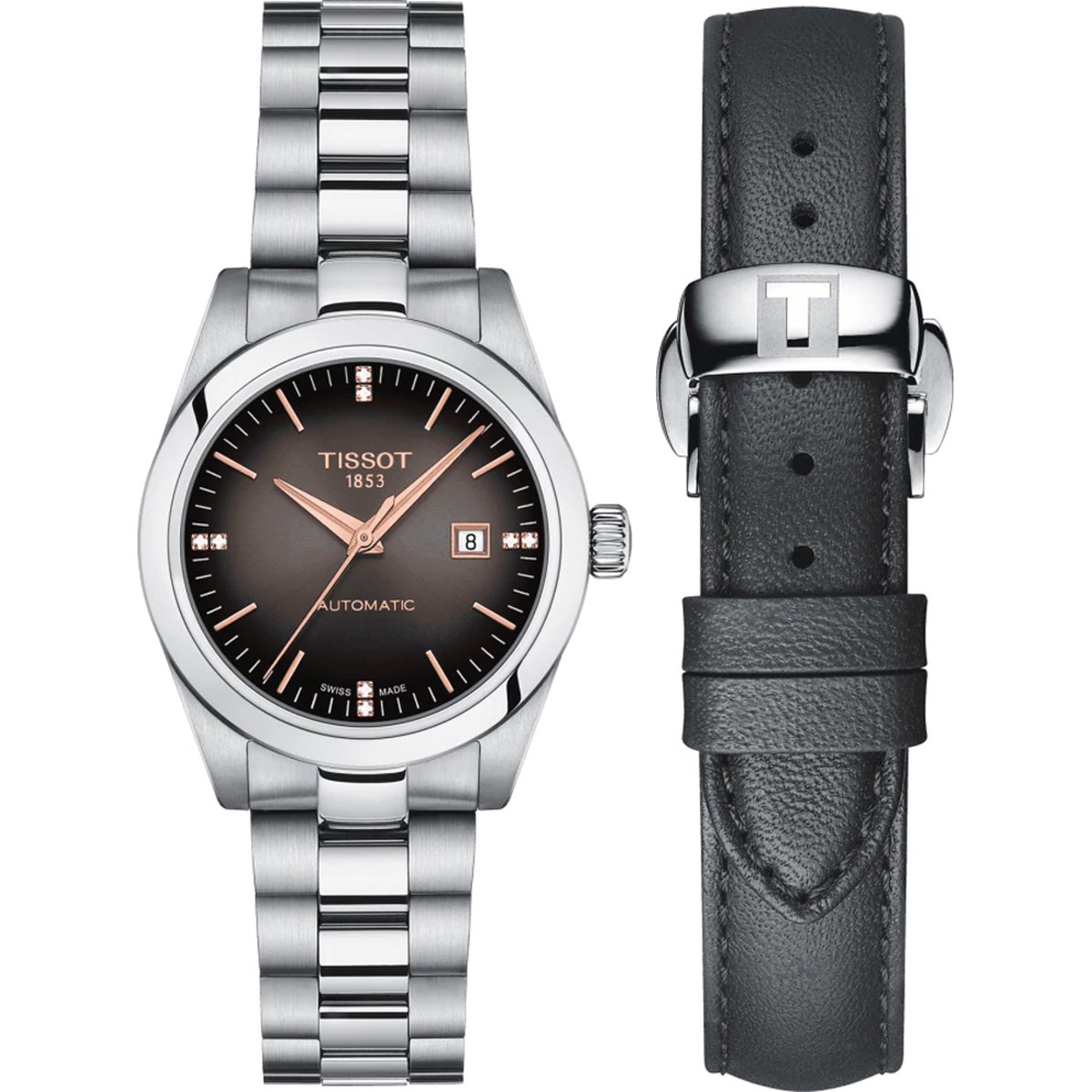 Tissot T-My T1320071106601 Horloge - Staal - Zilverkleurig - Ø 30 mm