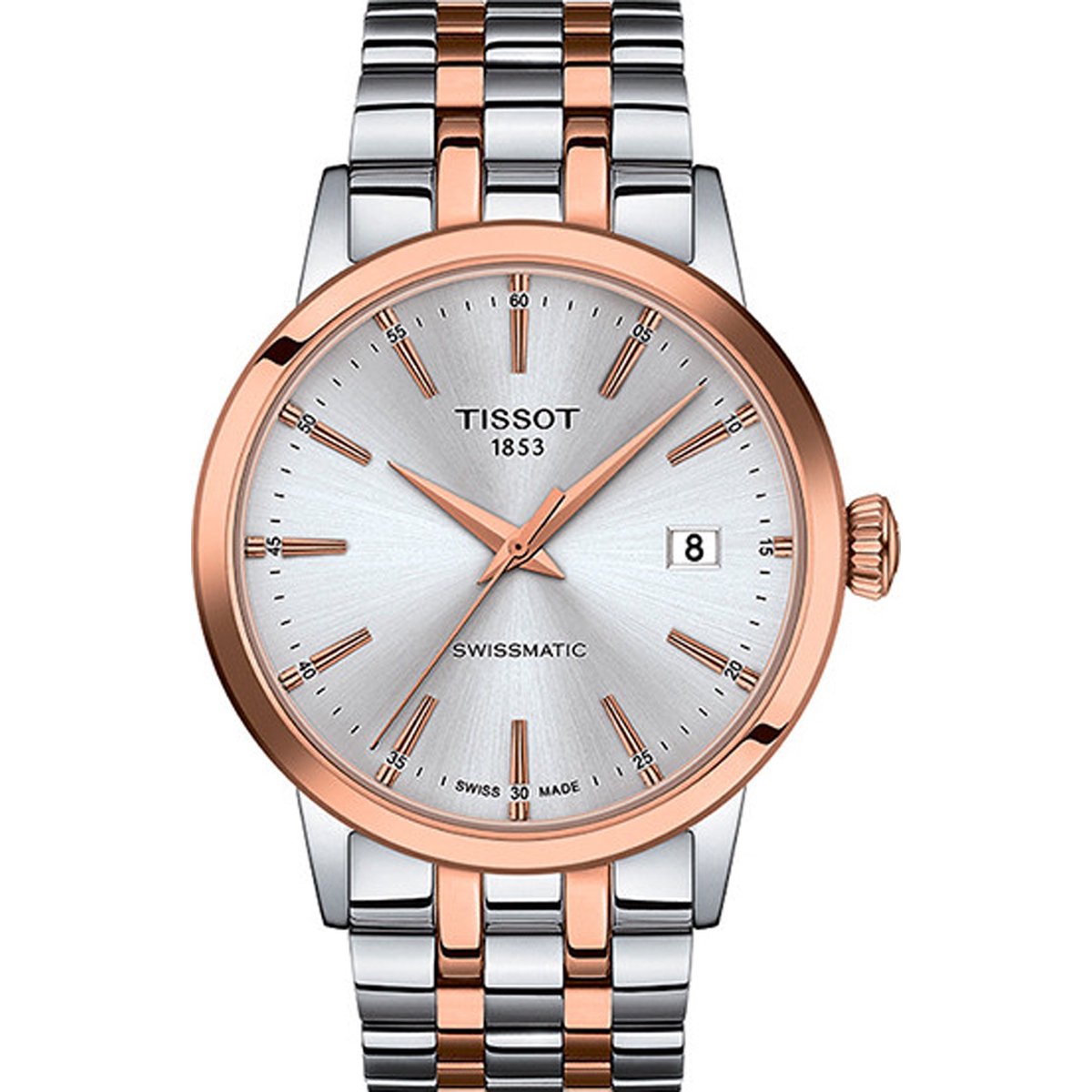 Tissot Classic Dream T1294072203100 Horloge - Staal - Multi - Ø 42 mm