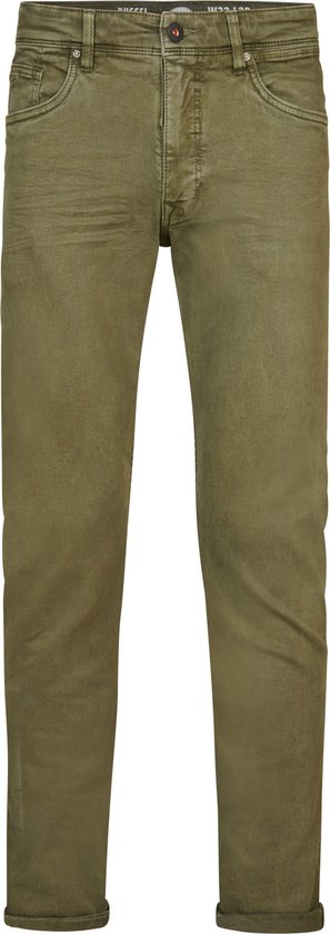 Petrol Industries - Heren Russel Gekleurde Regular Tapered Fit Jeans jeans - Groen