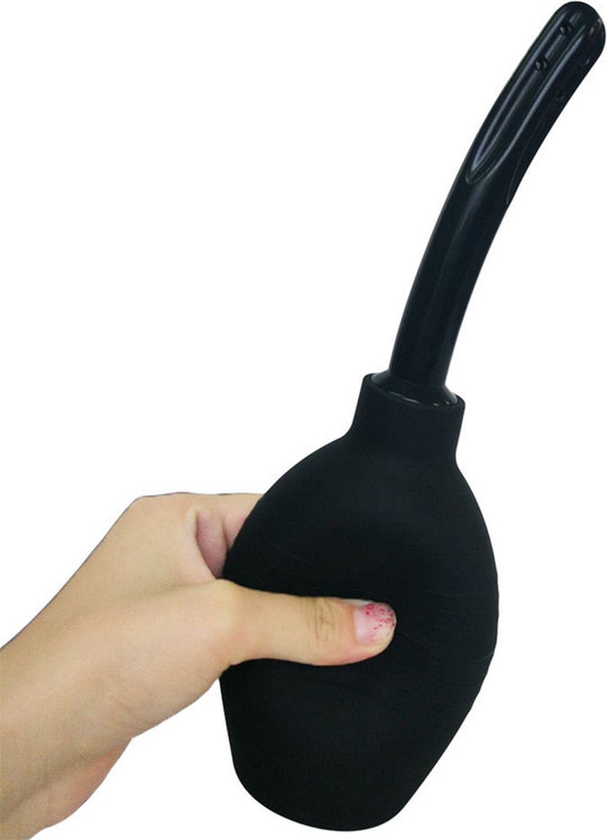Goedkoopste Anaal/vaginaal douche zwart met bol-unisex