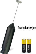Melkopschuimer-Inclusief batterijen-Melkopschuimer Electrisch-Handmatige Melkopschuimer-Inclusief batterijen-Elektrische Melkopschuimer - Melkschuime