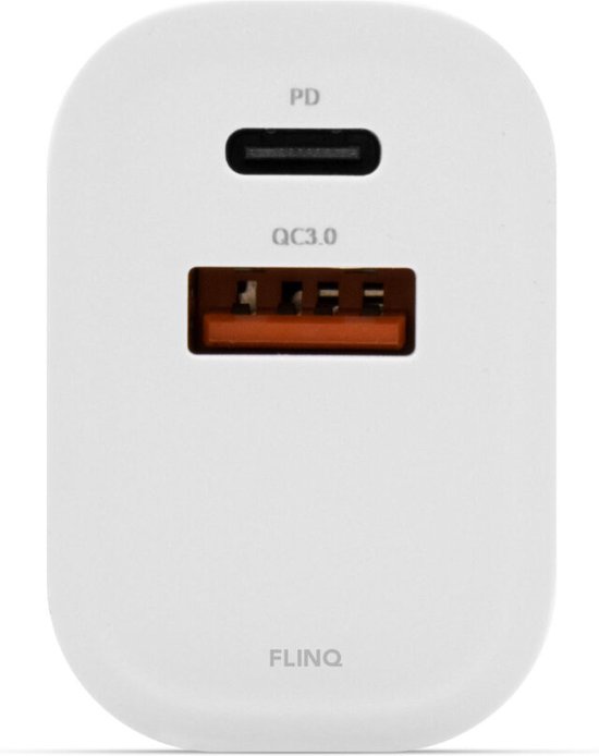 FlinQ Snellader Adapter Snellader iPhone Snellader Samsung USB