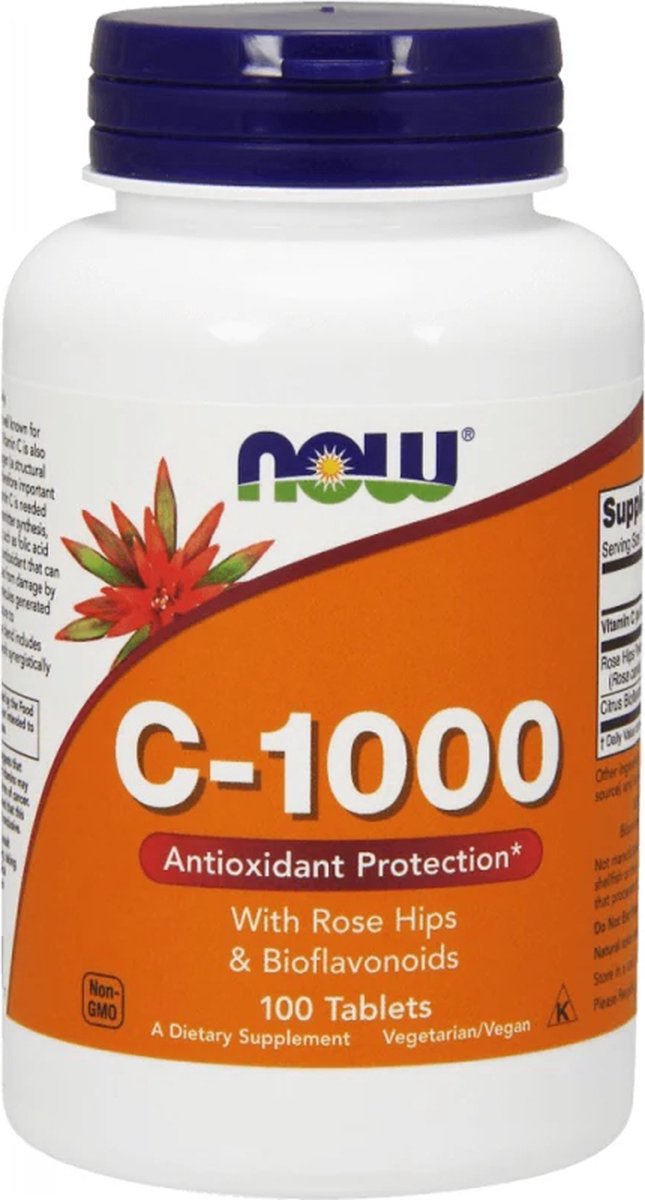 Goedkoopste NOW Foods - Vitamin C-1000 - 100 veggie caps