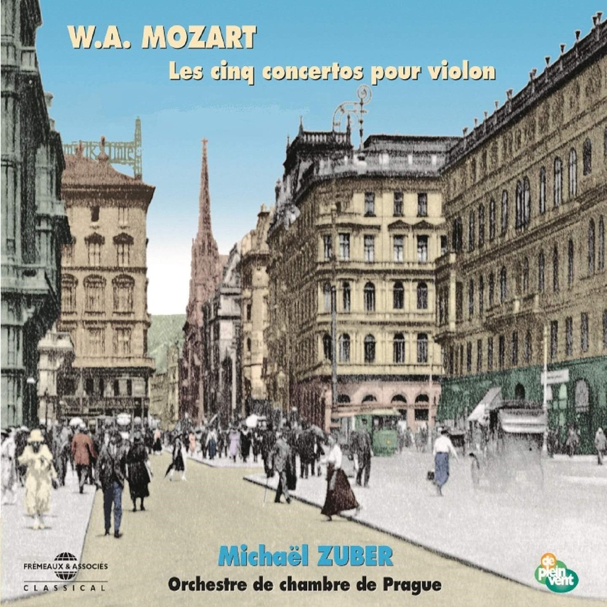 Michaël Zuber - W.A. Mozart: Les Cinq Concertos Pour Violon (2 CD)