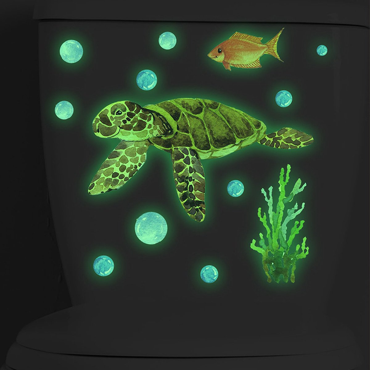 Glow in The Dark Rainbow Muurstickers, Lichtgevende Regenboog en Hart Stickers voor Plafond of Muren, Glow Brighter en Langer Perfect voor Kids Slaapkamer Woonkamer Decoratie