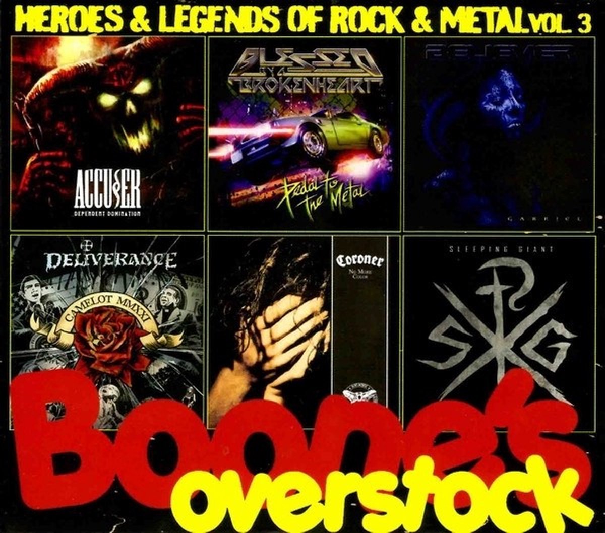 Various Artists - Heroes & Legends Of Rock & Metal, Vol. 3 (CD)