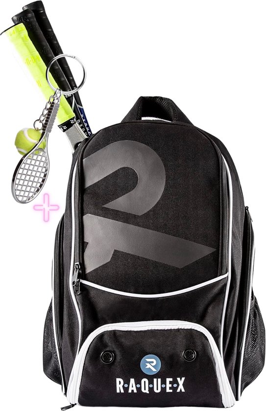 Sportrugzak - voor twee squash- en badmintonrackets of een tennisracket.  Rugzak voor... | bol.